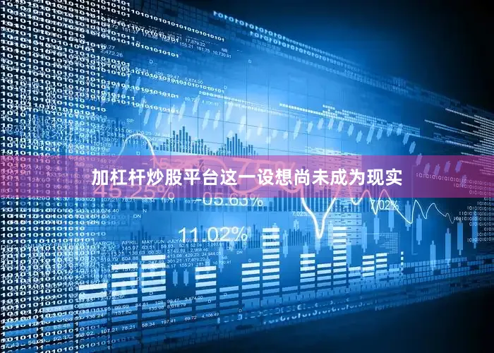 加杠杆炒股平台这一设想尚未成为现实
