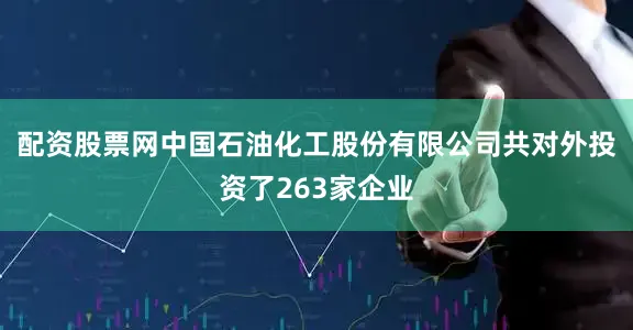 配资股票网中国石油化工股份有限公司共对外投资了263家企业